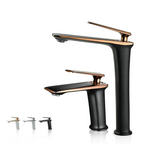 Solid Brass Ceramic-Disc Single-Handle Basin Faucet (Single-Hole Deck Mount)