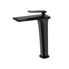 Solid Brass Ceramic-Disc Single-Handle Basin Faucet (Single-Hole Deck Mount)
