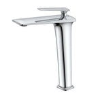 Solid Brass Ceramic-Disc Single-Handle Basin Faucet (Single-Hole Deck Mount)