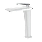 Solid Brass Ceramic-Disc Single-Handle Basin Faucet (Single-Hole Deck Mount)