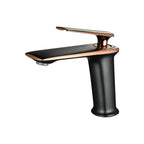 Solid Brass Ceramic-Disc Single-Handle Basin Faucet (Single-Hole Deck Mount)