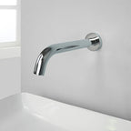 Solid Brass Concealed Wall-Mounted Sink Spout (Multiple Lengths & Finishes)