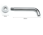 Solid Brass Concealed Wall-Mounted Sink Spout (Multiple Lengths & Finishes)