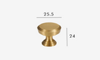 Solid Brass Corrosion-Resistant T-Bar Cabinet & Drawer Handle (224mm Center-to-Center)