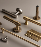 Solid Brass Corrosion-Resistant T-Bar Cabinet & Drawer Handle (224mm Center-to-Center)