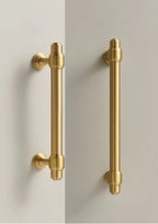 Solid Brass Corrosion-Resistant T-Bar Cabinet & Drawer Handle (224mm Center-to-Center)
