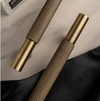 Solid Brass Diamond-Cut T-Bar Cabinet Handle