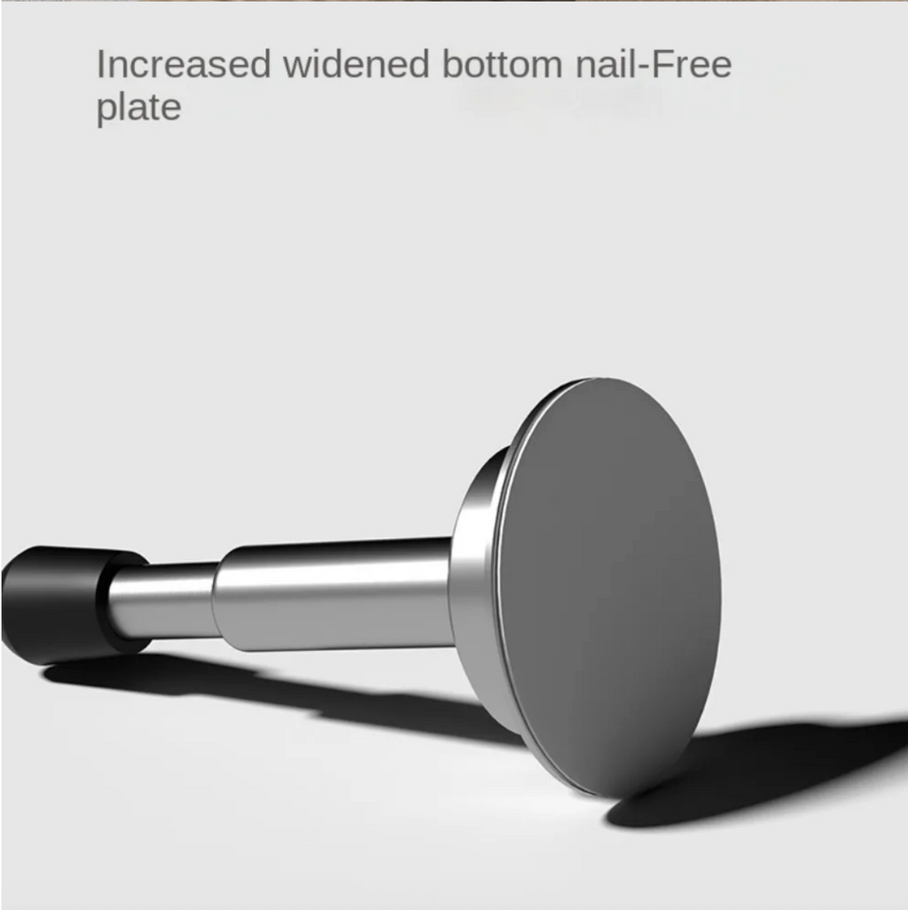 Solid Brass Knurled Door Stopper (Floor or Wall Mount)