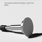 Solid Brass Knurled Door Stopper (Floor or Wall Mount)