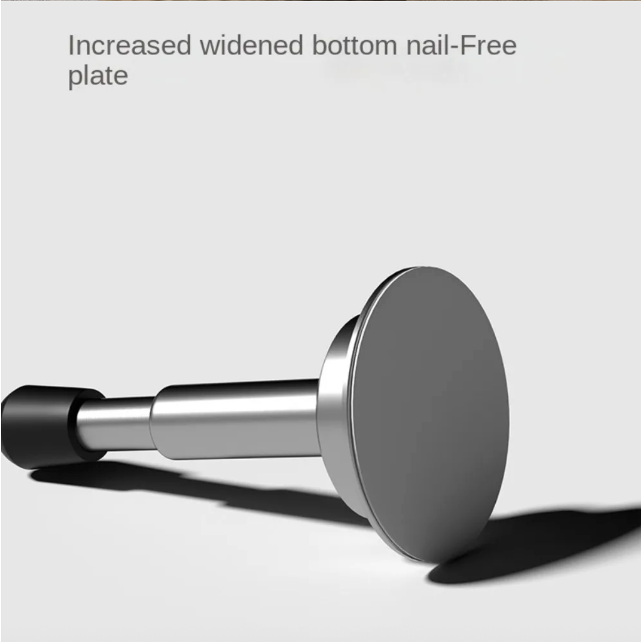 Solid Brass Knurled Door Stopper (Floor or Wall Mount)