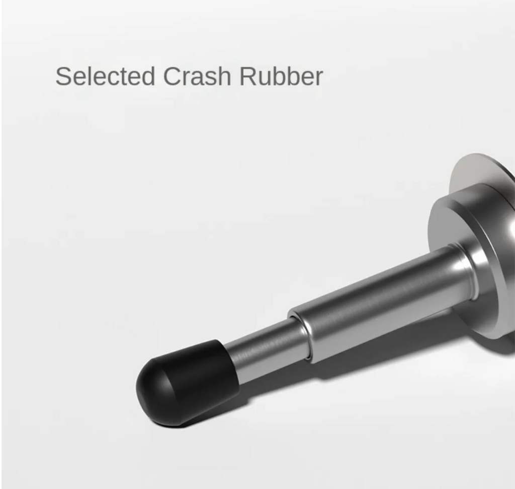 Solid Brass Knurled Door Stopper (Floor or Wall Mount)