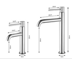 Solid Brass Matte Black Single-Handle Bathroom Faucet (Single-Hole)