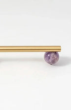 Solid Brass & Natural Marble Cabinet Handles & Knobs