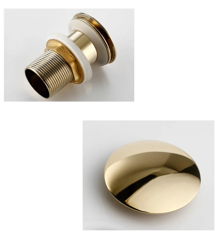 Solid Brass One-Touch Pop-Up Drain Stopper