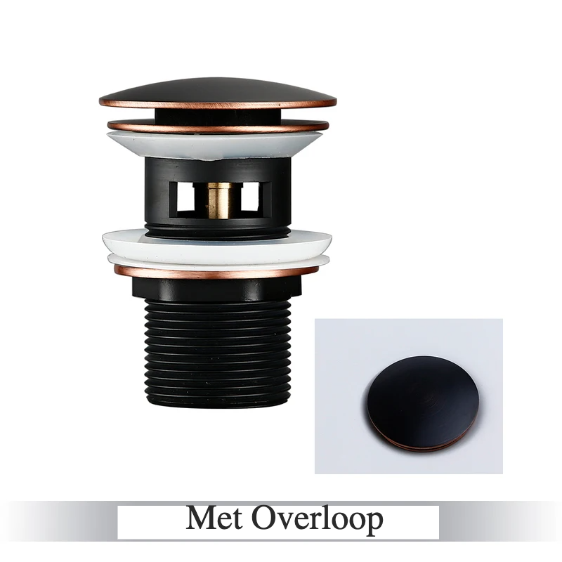 Solid Brass One-Touch Pop-Up Drain Stopper