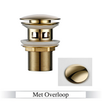 Solid Brass One-Touch Pop-Up Drain Stopper