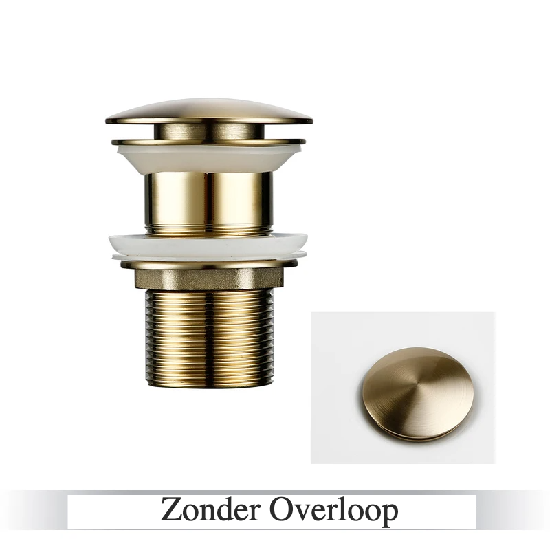 Solid Brass One-Touch Pop-Up Drain Stopper