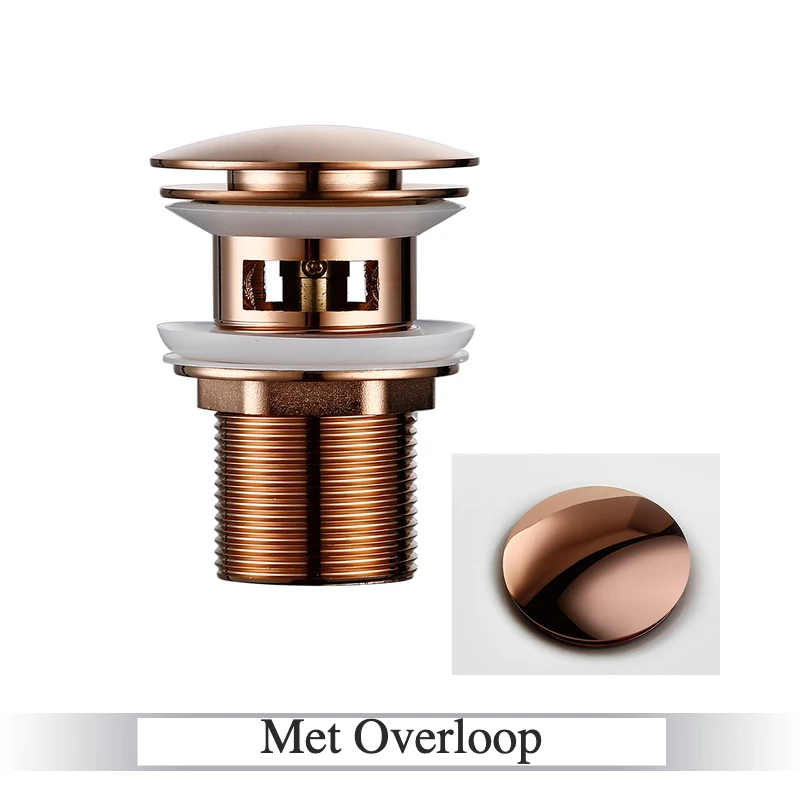 Solid Brass One-Touch Pop-Up Drain Stopper