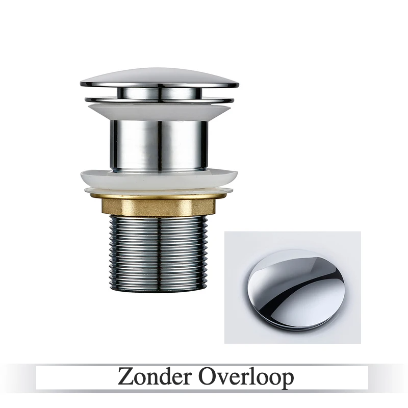 Solid Brass One-Touch Pop-Up Drain Stopper
