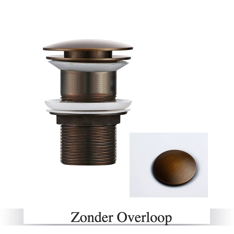 Solid Brass One-Touch Pop-Up Drain Stopper