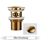 Solid Brass One-Touch Pop-Up Drain Stopper