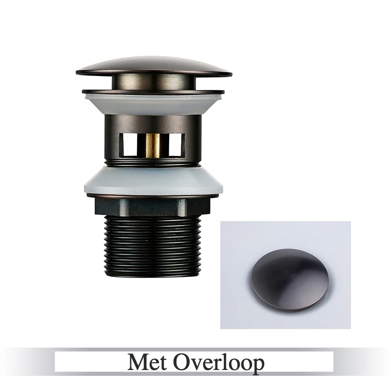 Solid Brass One-Touch Pop-Up Drain Stopper