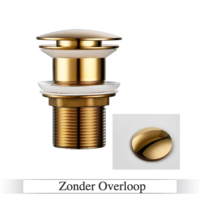 Solid Brass One-Touch Pop-Up Drain Stopper