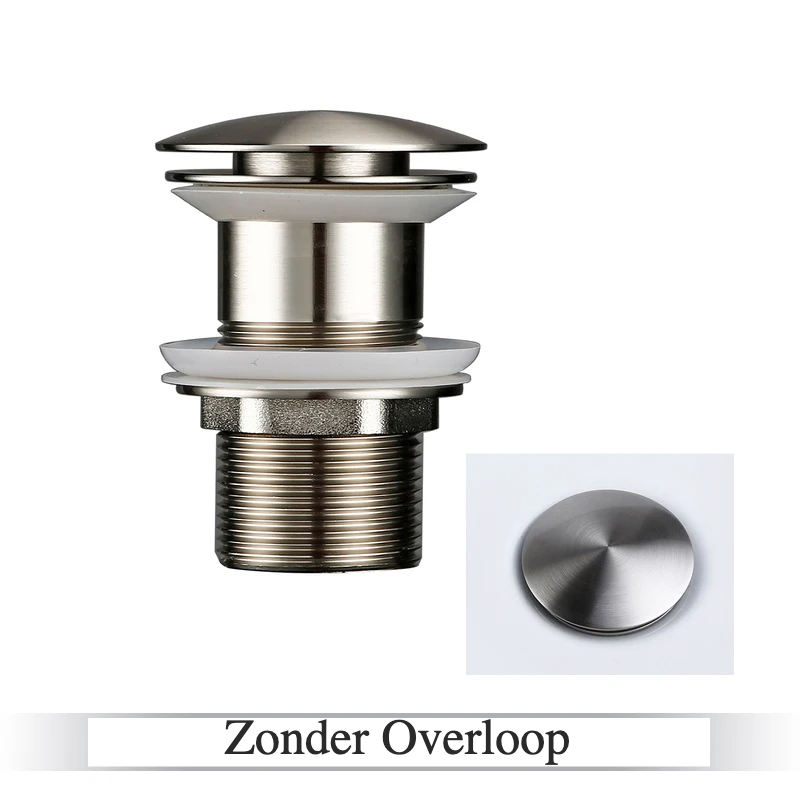 Solid Brass One-Touch Pop-Up Drain Stopper