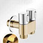 Solid Brass Precision Vertical Handheld Bidet Sprayer (Wall-Mount)