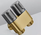 Solid Brass Precision Vertical Handheld Bidet Sprayer (Wall-Mount)