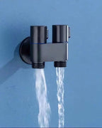 Solid Brass Precision Vertical Handheld Bidet Sprayer (Wall-Mount)
