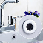 Solid Brass Press-Fit Overflow Cover Ring (Fits 0.87–0.98 Inches)
