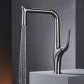 Solid Brass Pull-Out 360° Swivel Kitchen Faucet