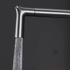Solid Brass Pull-Out 360° Swivel Kitchen Faucet