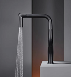 Solid Brass Pull-Out 360° Swivel Kitchen Faucet