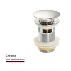 Solid Brass Push-Down Pop-Up Sink Drain (2.6-Inch)