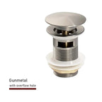 Solid Brass Push-Down Pop-Up Sink Drain (2.6-Inch)