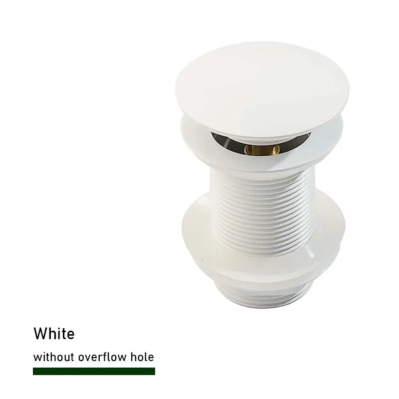 Solid Brass Push-Down Pop-Up Sink Drain (2.6-Inch)