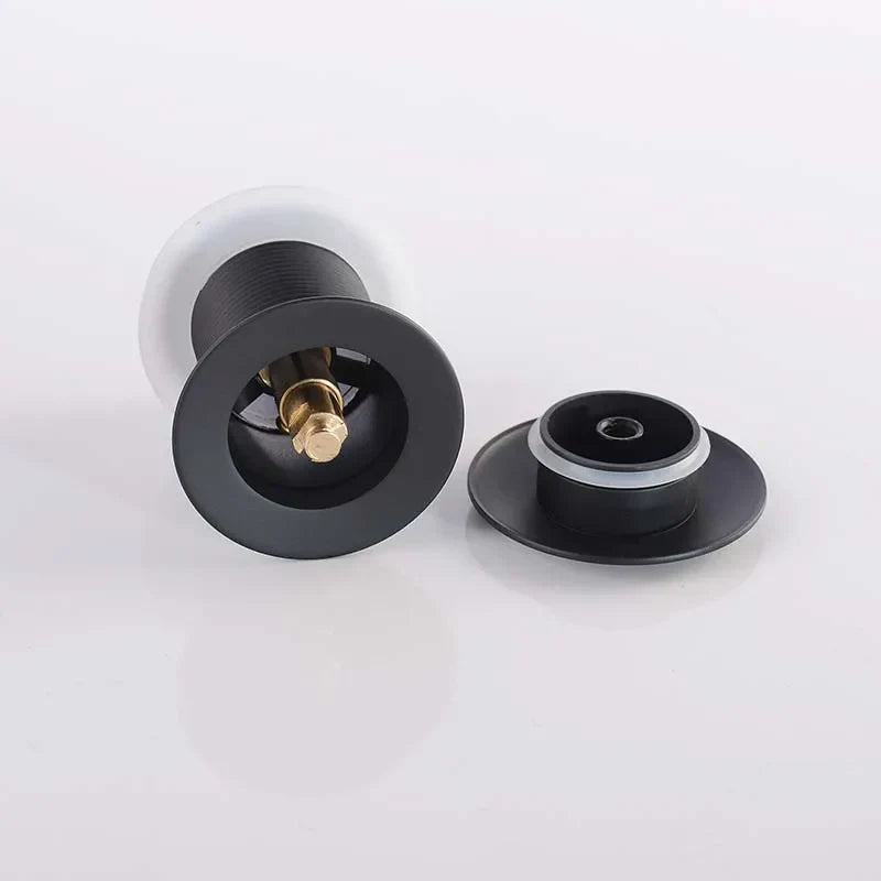 Solid Brass Push-Down Pop-Up Sink Drain (2.6-Inch)