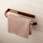 Solid Brass Rose Gold Wall-Mounted Bathroom Hardware Set (5-Piece)