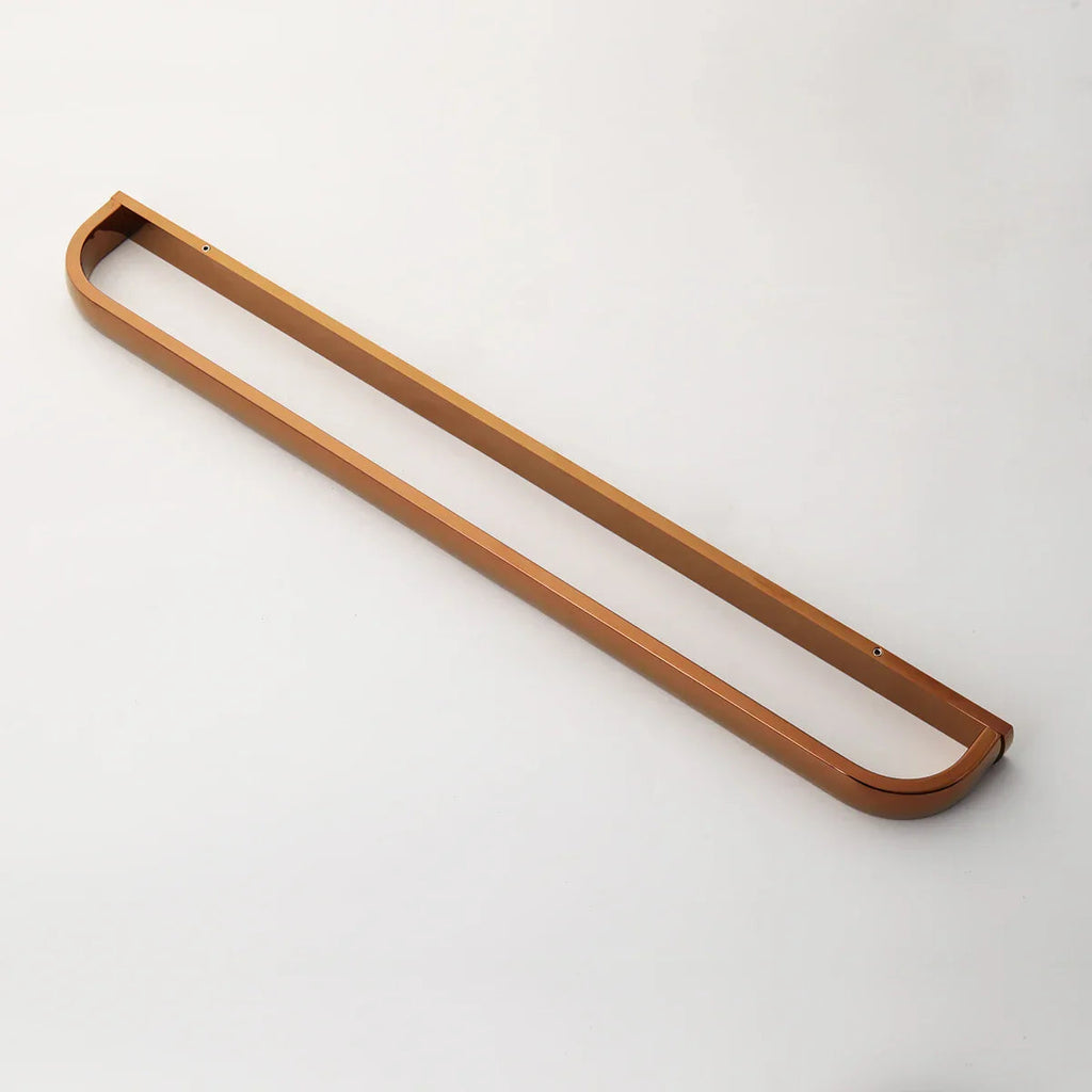 Solid Brass Rose Gold Wall-Mounted Bathroom Hardware Set (5-Piece)