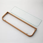 Solid Brass Rose Gold Wall-Mounted Bathroom Hardware Set (5-Piece)