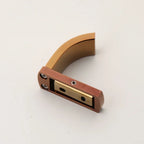 Solid Brass Rose Gold Wall-Mounted Bathroom Hardware Set (5-Piece)