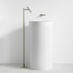 Solid Brass Single-Handle Floor-Mounted Faucet