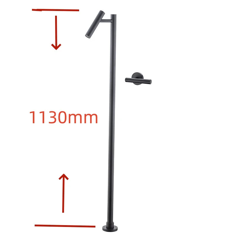 Solid Brass Single-Handle Floor-Mounted Faucet
