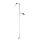 Solid Brass Single-Handle Floor-Mounted Faucet