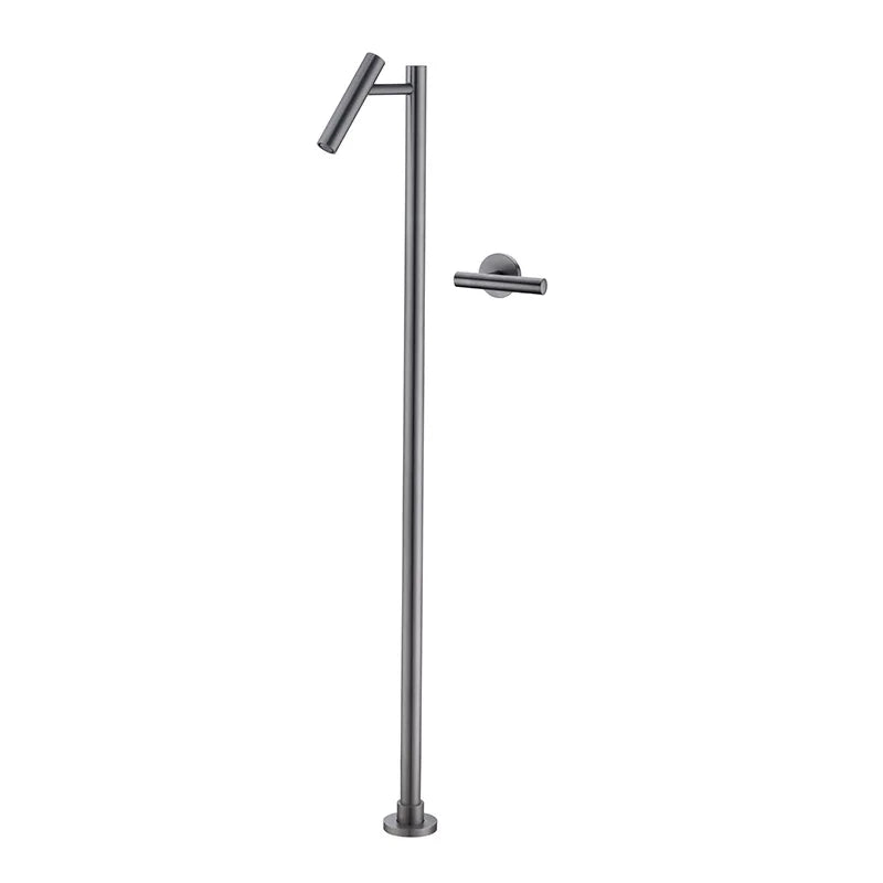 Solid Brass Single-Handle Floor-Mounted Faucet