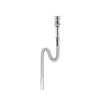 Solid Brass Telescopic Adjustable Anti-Odor Pop-Up Sink Drain