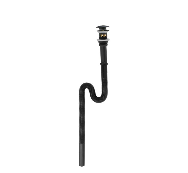 Solid Brass Telescopic Adjustable Anti-Odor Pop-Up Sink Drain