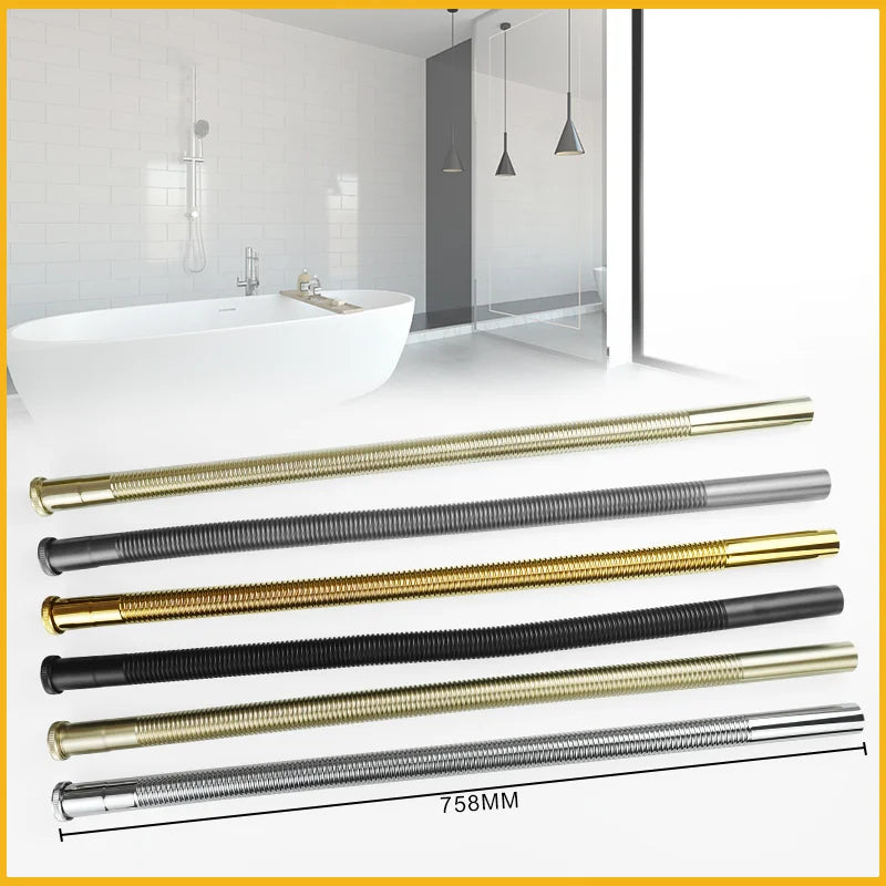 Solid Brass Telescopic Adjustable Anti-Odor Pop-Up Sink Drain